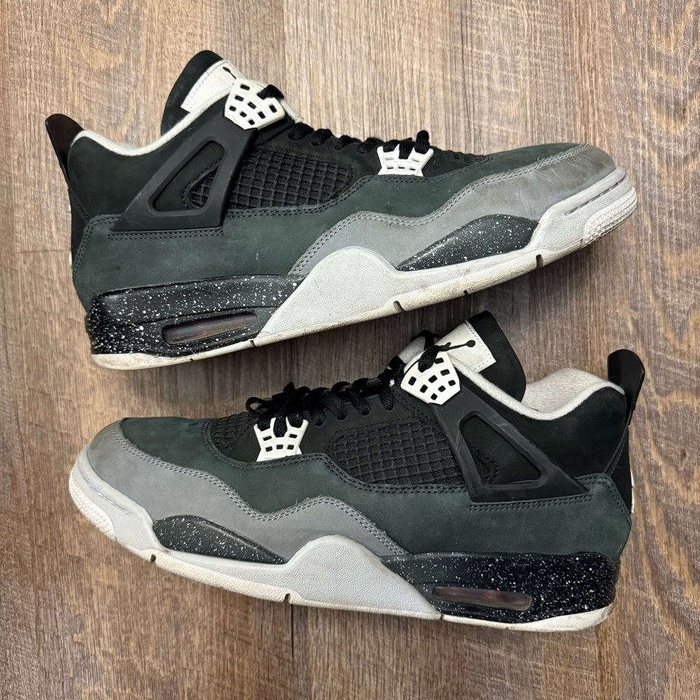 Nike Air Jordan 4 IV Retro Fear 2024 Black Anthracite